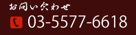 お問い合わせ　TEL：03-5577-6618